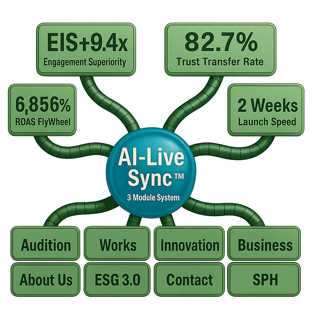 AI-Live Sync™ 3 Module System Infographic