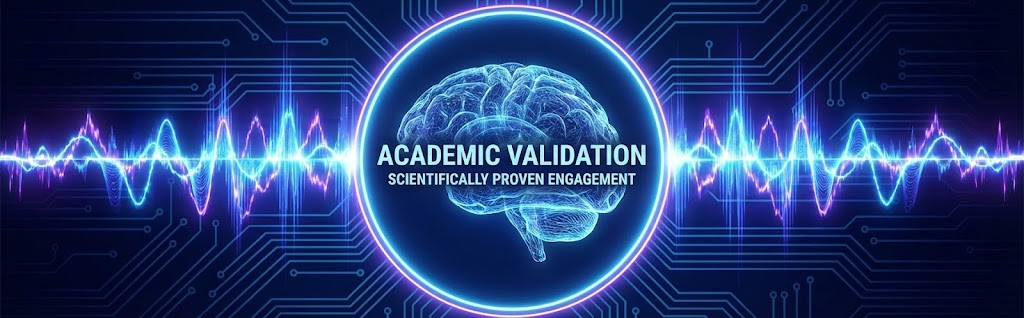 WisdomLink Studio - ACADEMIC VALIDATION: Scientifically Proven Engagement